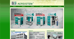 Desktop Screenshot of aersistem.it